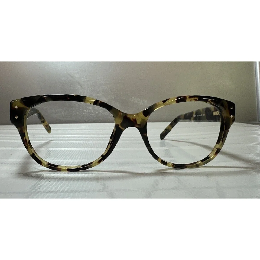 Tory Burch TY2040 1287 Cream Tortoise Oval Eyeglasses Frame 52-17 135